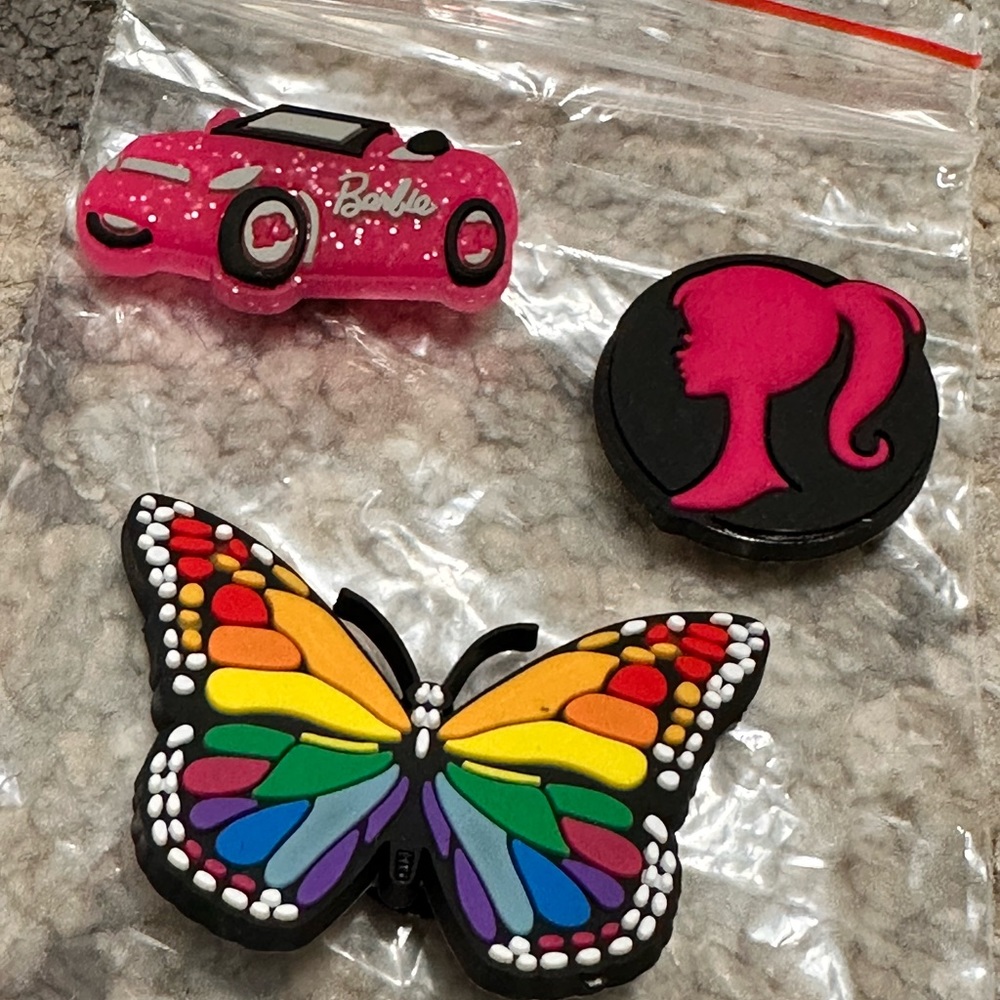 Barbie core croc charms